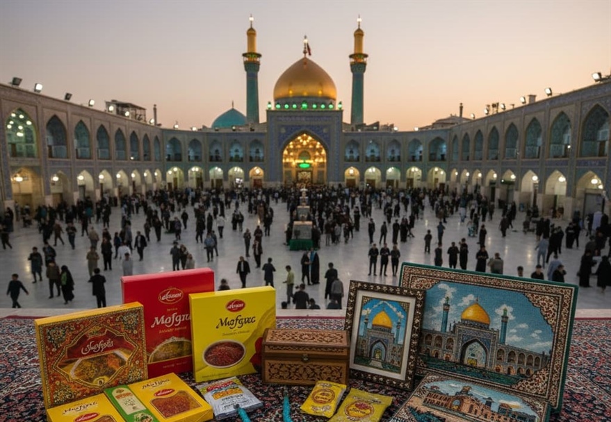 راهنمای کامل خرید سوغات مشهد: از زعفران تا فیروز